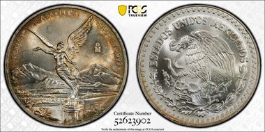 1996-Mo Onza Libertad Ag MS66