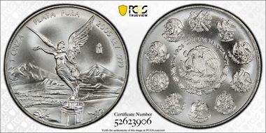 2005-Mo Onza Libertad Ag MS67