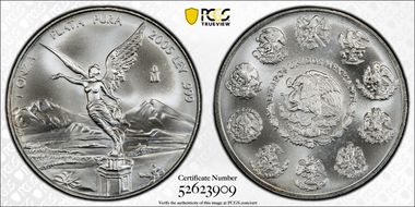 2005-Mo Onza Libertad Ag MS67