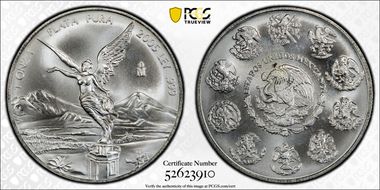 2005-Mo Onza Libertad Ag MS66