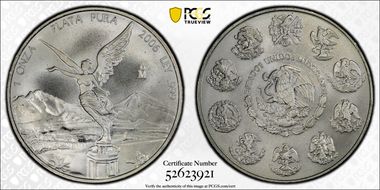 2006-Mo Onza Libertad Ag MS66