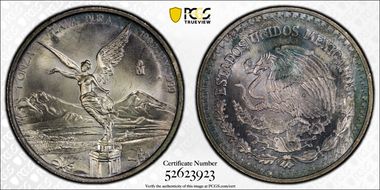 1997-Mo Onza Libertad Ag MS66