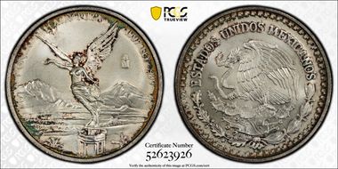 1997-Mo Onza Libertad Ag MS67