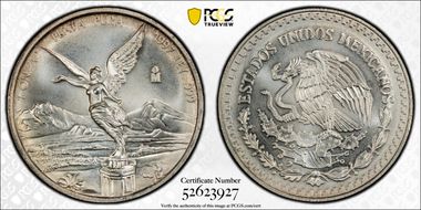 1997-Mo Onza Libertad Ag MS68