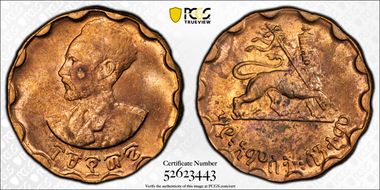 EE1936 (1943-44) 25C KM-36 MS63RB