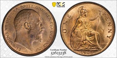 1903 1D S-3990 MS65RB