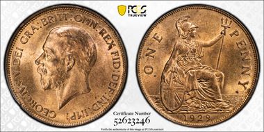 1929 1D S-4055 MS65RB