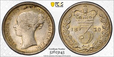 1870 3D S-3914C MS63
