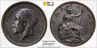 1911 1/4D S-4059 Blackened finish MS64