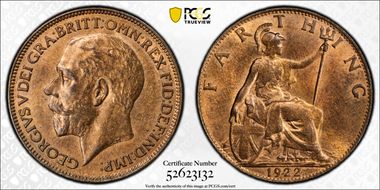 1922 1/4D S-4060 MS64RB