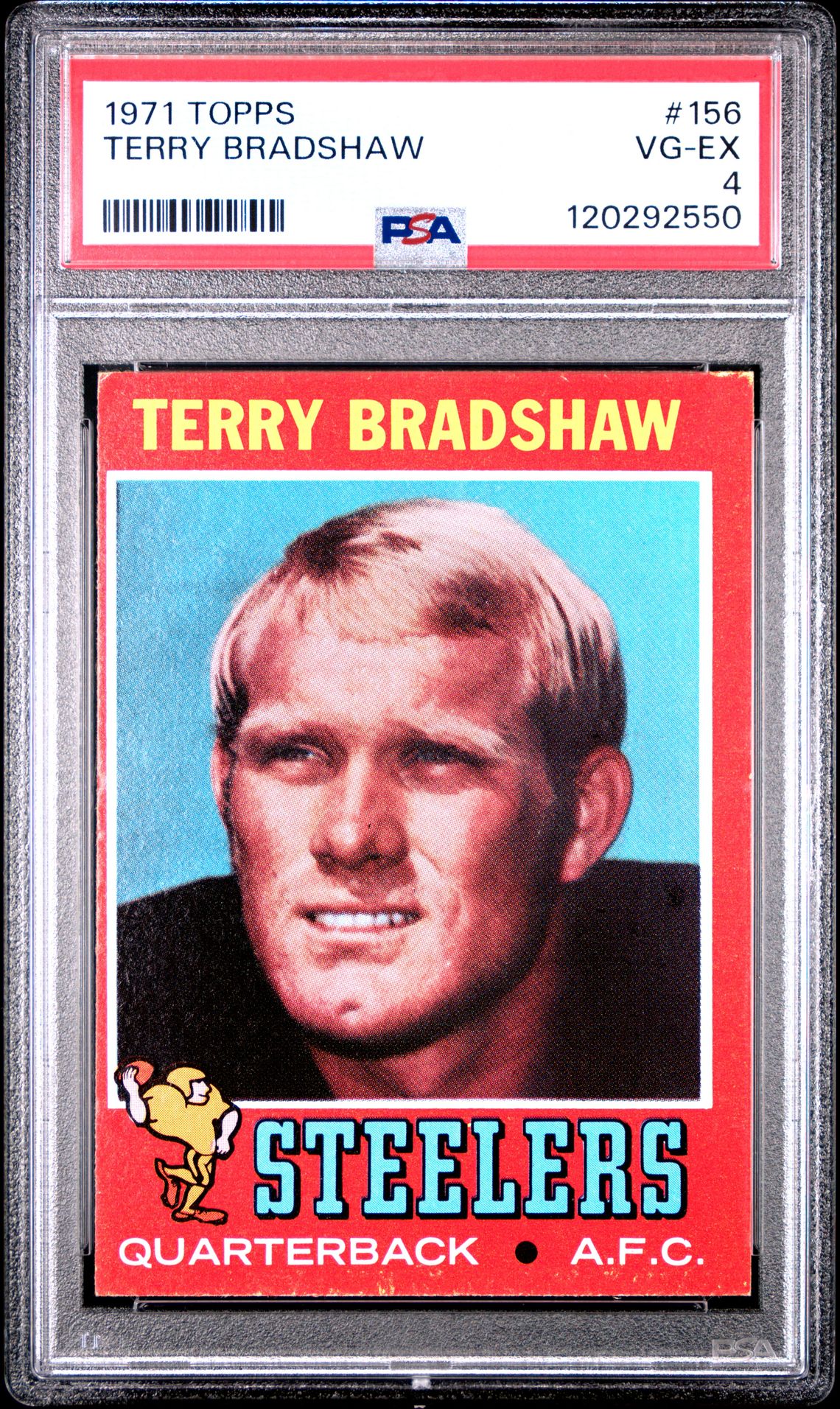 1971 Topps TOPPS #156 Terry Bradshaw front