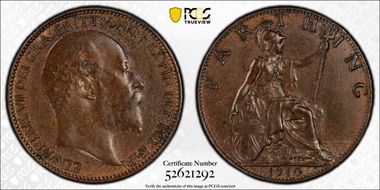 1910 1/4D S-3992 Blackened finish MS63