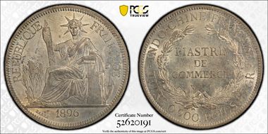 1896-A Piastre Lec-278 MS63