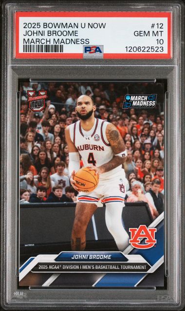 2025 Bowman #12 U Johni Broome front
