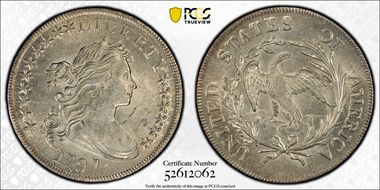 1797 $1 10x6 Stars MS61