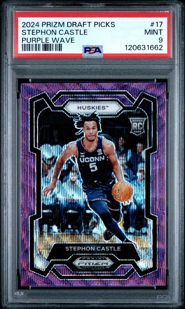 2024 Panini Prizm Wave #17 Stephon Castle front