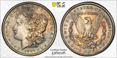 1891 $1 MS64