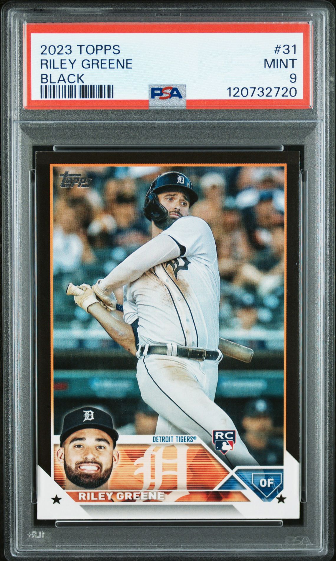 2023 Topps TOPPS Black #31 Riley Greene front
