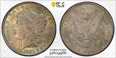 1883-O $1 MS63