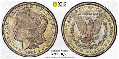 1884-O $1 MS64