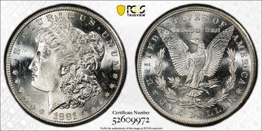 1881-S $1 MS65