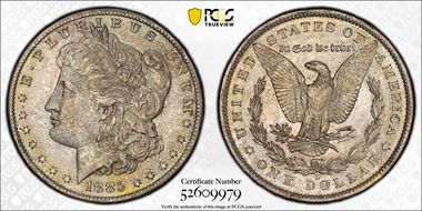 1885-O $1 MS63