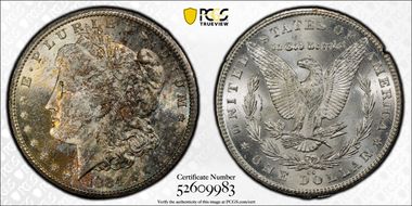 1884-CC $1 GSA Hoard MS64+