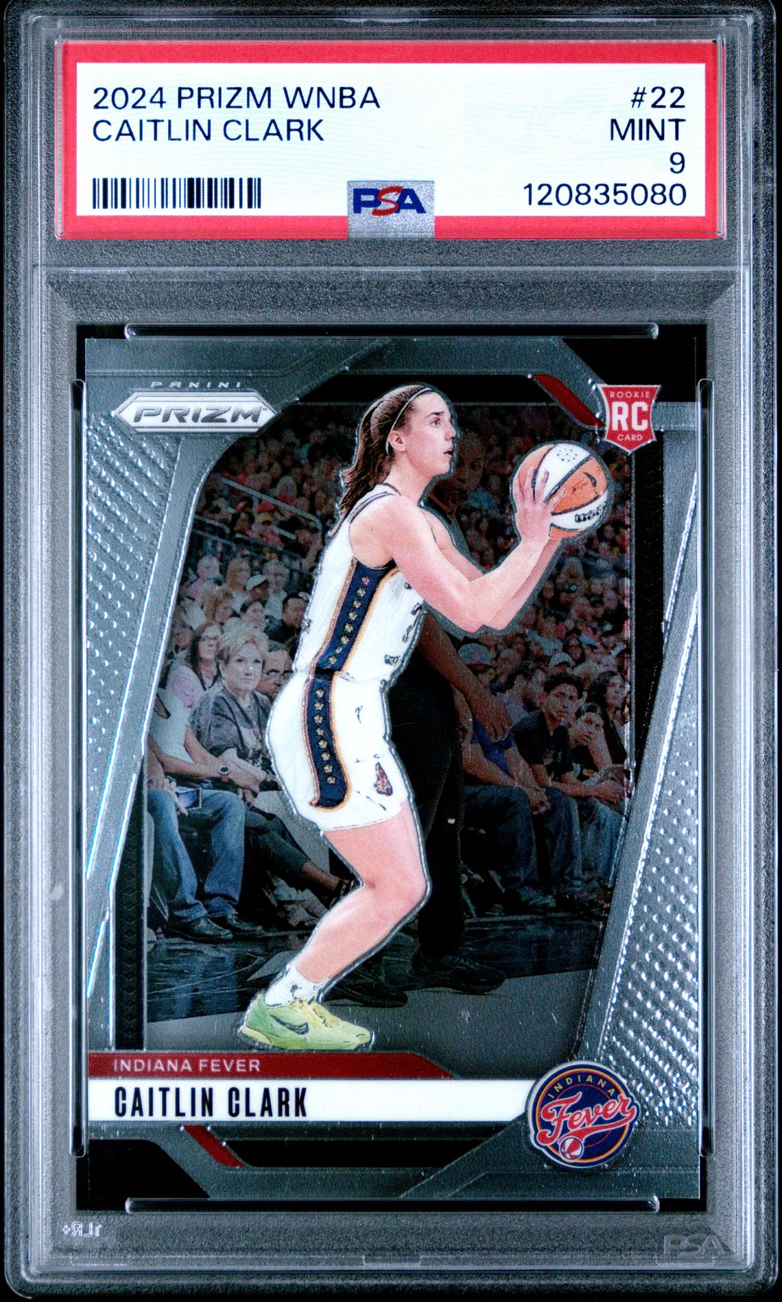 2024 Panini Prizm Wnba Caitlin Clark #22 Mint 9 front
