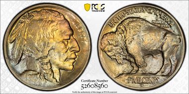 1913-S 5C Type 1 MS64