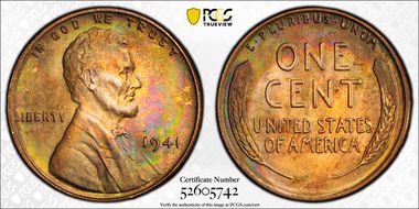 1941 1C MS65RB