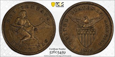 1908-S/S/S 1C Allen-2.06b AU58BN