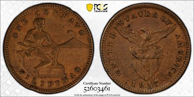 1917/8-S 1C Allen-2.15c XF45BN