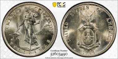 1944-D/S 20C Allen-12.04a MS64