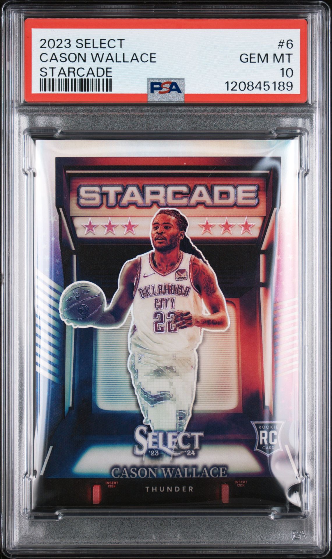 2023 Panini PANINI SELECT STARCADE #6 Cason Wallace front