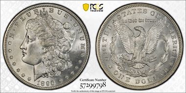 1896 $1 MS66