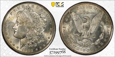 1902-O $1 MS66+