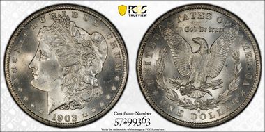 1902-S $1 MS66