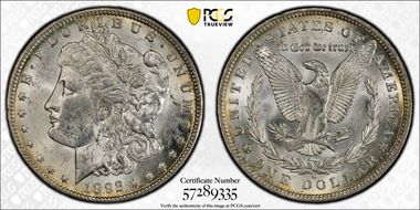 1892-O $1 MS62