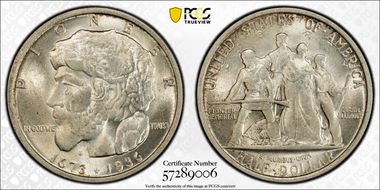 1936 50C Elgin MS66