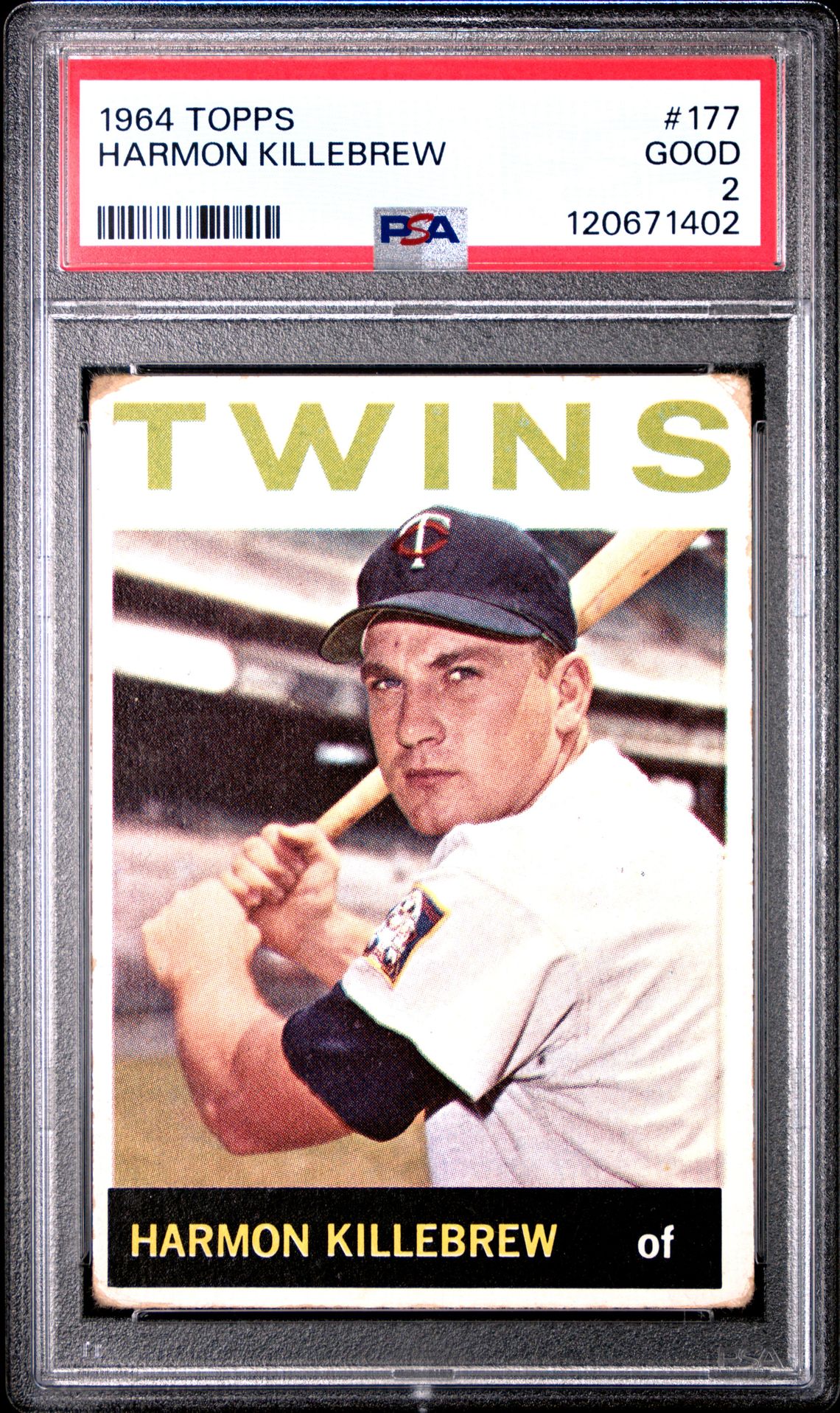 1964 Topps TOPPS #177 Harmon Killebrew front
