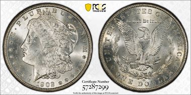 1902-O $1 MS64