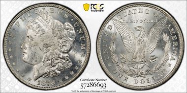 1878 8TF $1 MS62