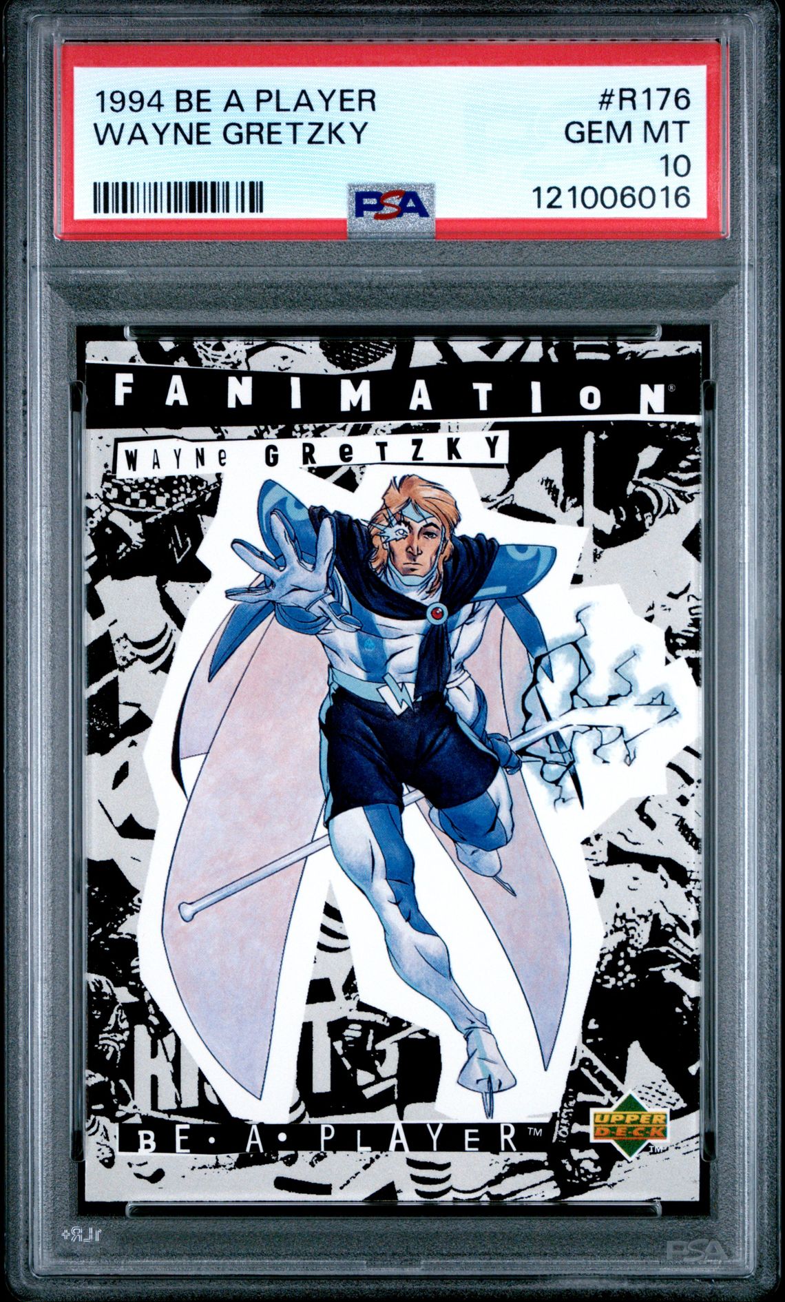 1994 Be A Player Wayne Gretzky #R176 Gem Mt 10 front