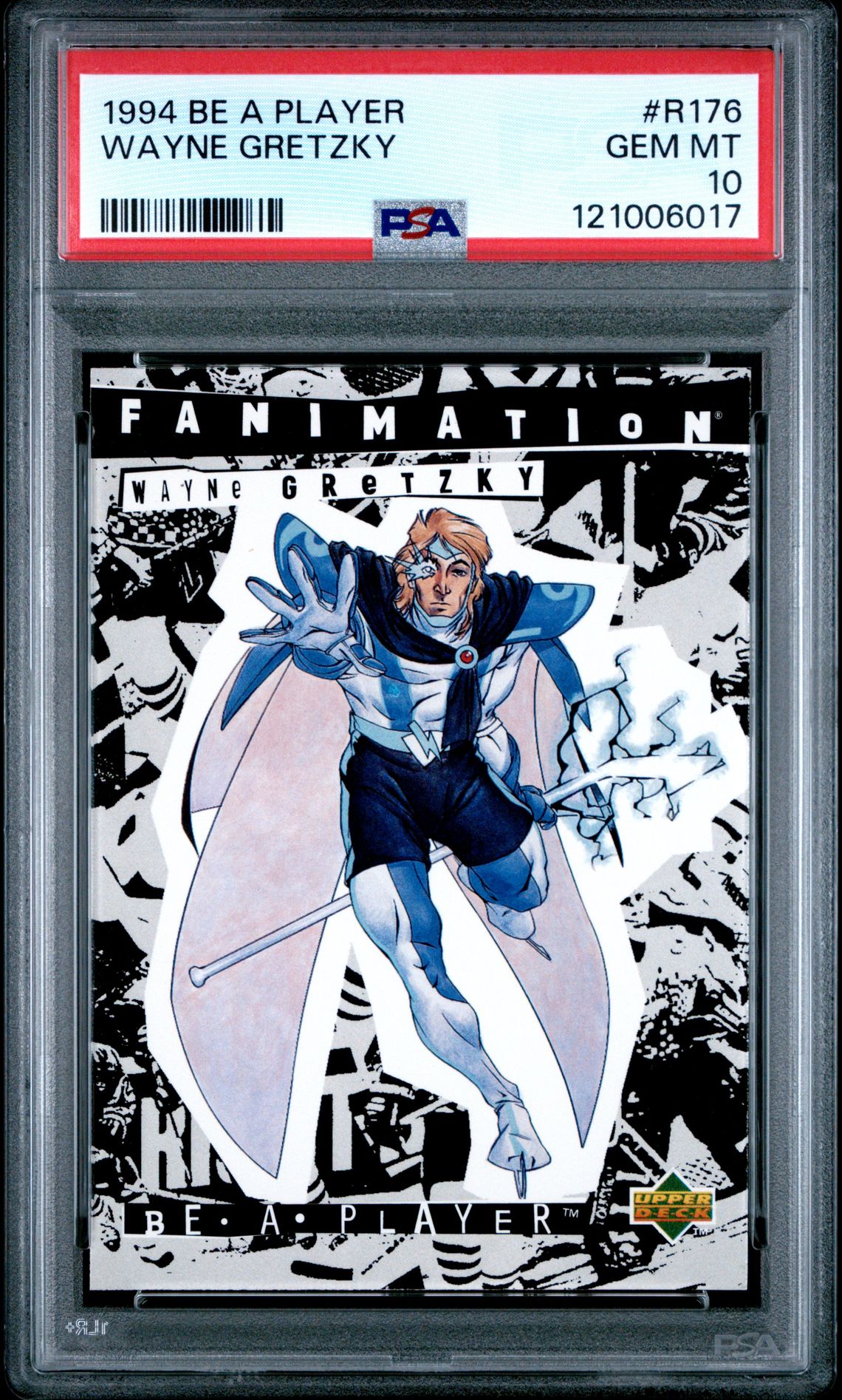 1994 Be A Player Wayne Gretzky #R176 Gem Mt 10 front