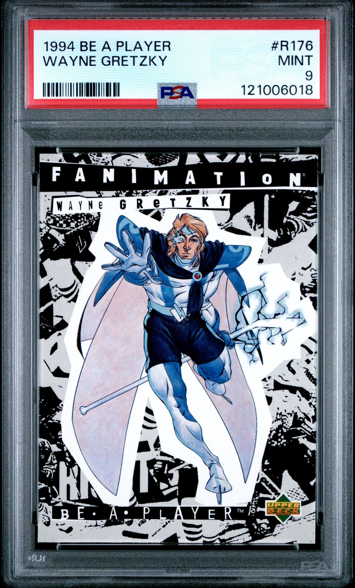 1994 Be A Player Wayne Gretzky #R176 Mint 9 front