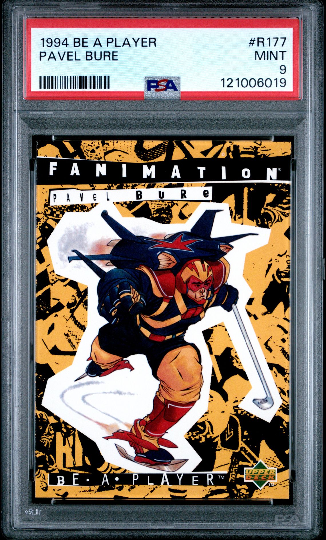 1994 Be A Player Pavel Bure #R177 Mint 9 front