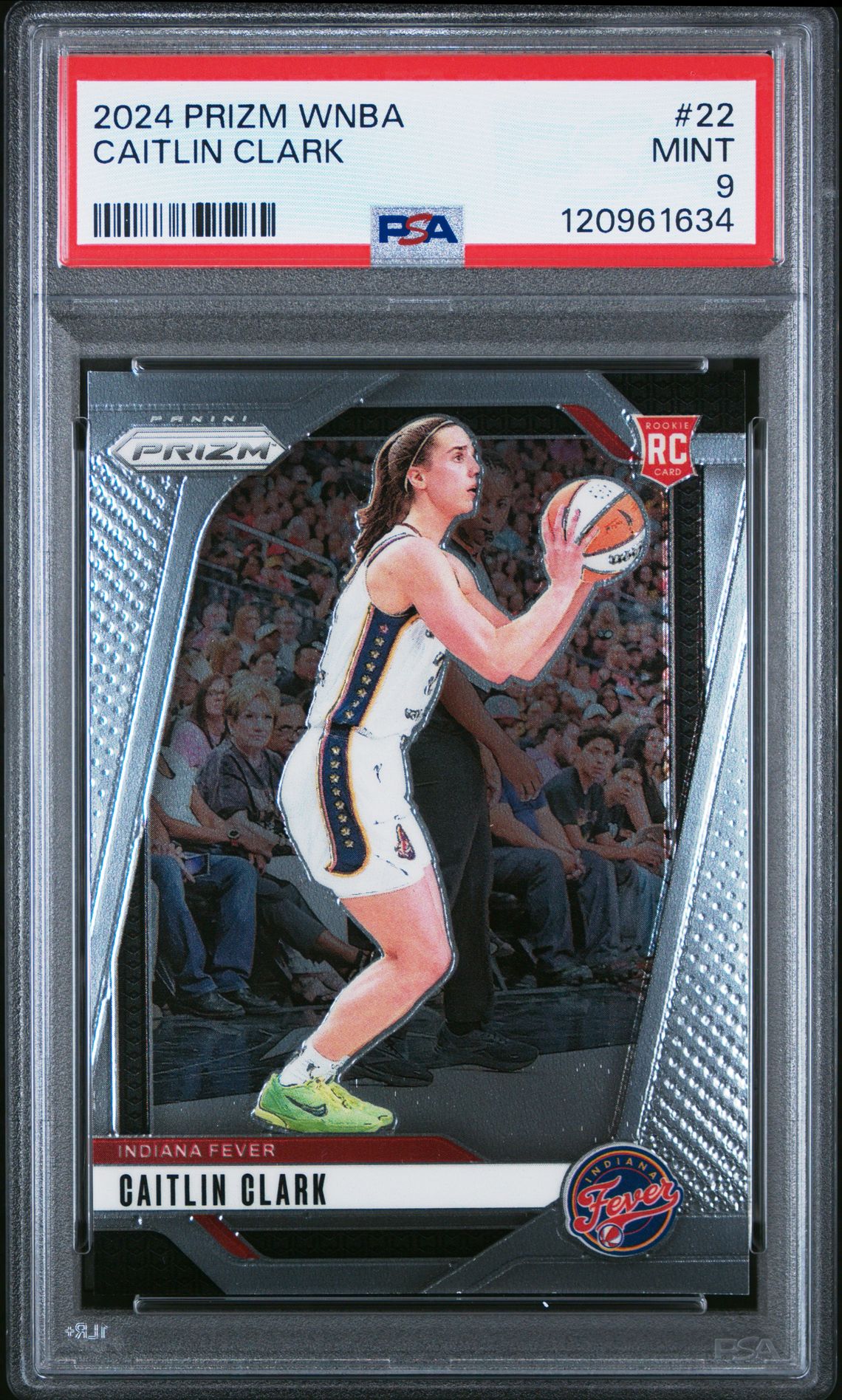 2024 Panini Prizm Wnba Caitlin Clark #22 Mint 9 front