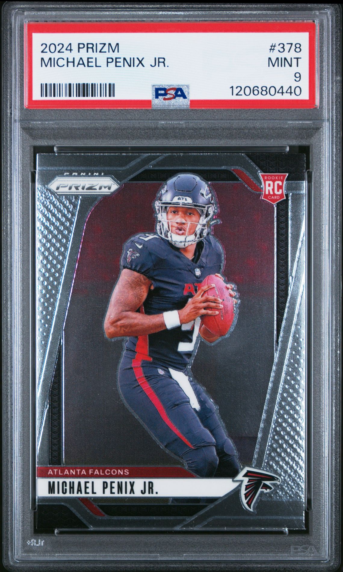 2024 Panini Prizm Michael Penix Jr. #378 Mint 9 front