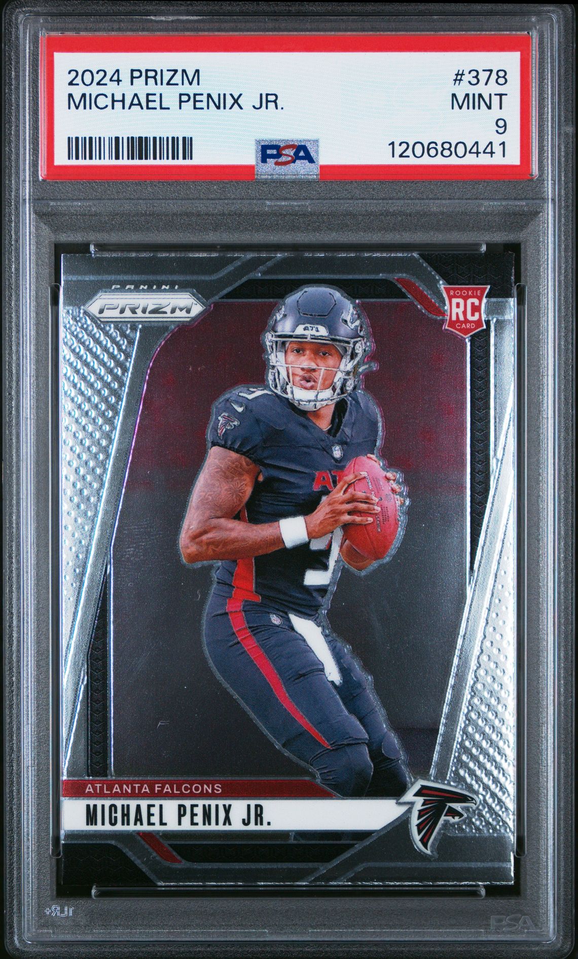 2024 Panini Prizm Michael Penix Jr. #378 Mint 9 front