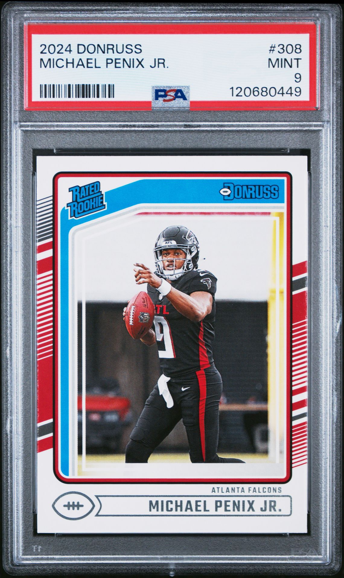 2024 Panini Donruss Michael Penix Jr. #308 Mint 9 front